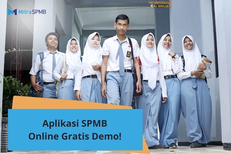 Aplikasi SPMB Online Gratis Demo, Layanan Sekolah Digital